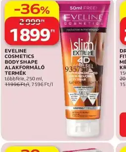 Auchan EVELINE COSMETICS BODY SHAPE ALAKFORMÁL ajánlat
