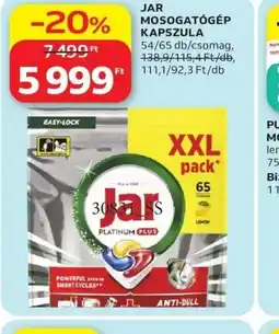 Auchan JAR MOSOGATGÉP KAPSZULA ajánlat