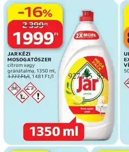 Auchan JAR KÉZI MOSOGATSZER ajánlat