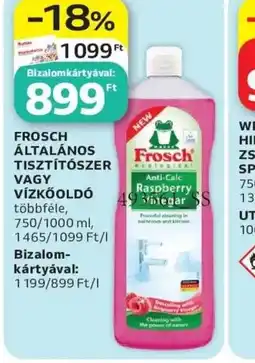 Auchan FROSCH ÁLTALÁNOS TISZT WELL HIDEG ZSÍROLDÓTSZER ajánlat