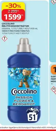 Auchan COCCOLIN ÖBLÍTŐ KONCENTRÁTUM ajánlat