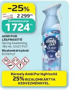 Auchan AMBI PUR LÉGFRISSÍTŐ ajánlat