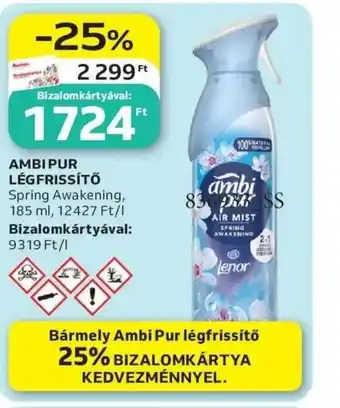 Auchan AMBI PUR LÉGFRISSÍTŐ ajánlat