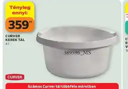 Auchan CURVER KEREK TÁL ajánlat