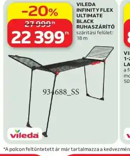 Auchan VILEDA INFINITY FLEX RUHASZÁRÍT ajánlat