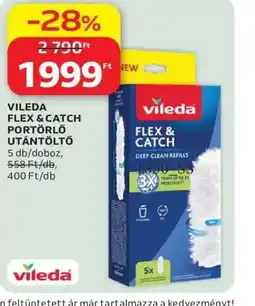 Auchan VILEDA FLEX & CATCH PORTÖRLŐ ajánlat