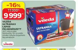 Auchan VILEDA ULTRAMAX LAPOS FELMOSSZETT ajánlat
