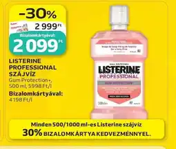 Auchan LISTERINE PROFESSIONAL SZÁJVÍZ ajánlat