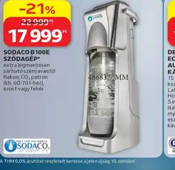 Auchan SODACO B100E SZDAGÉP ajánlat