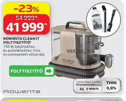 Auchan ROWENTA CLEANIT FOLTTISZTÍT ajánlat