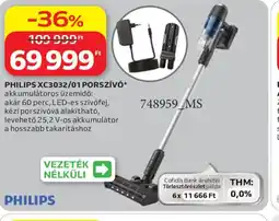 Auchan PHILIPS XC3032/01 PORSZÍV ajánlat