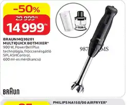 Auchan BRAUN MQ30201 MULTIQUICK BOTMIXER ajánlat