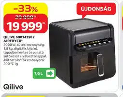 Auchan QILIVE 600143582 AIRFRYER ajánlat