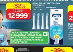 Auchan ORAL-B ULTIMATE CLEAN FOGKEFEFEJ ajánlat