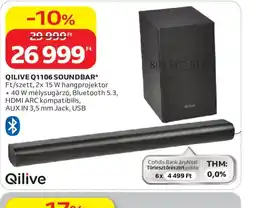 Auchan QILIVE Q1106 SOUNDBAR ajánlat