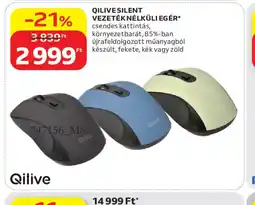 Auchan QILIVE SILENT VEZETÉK NÉLKÜLI EGÉR ajánlat