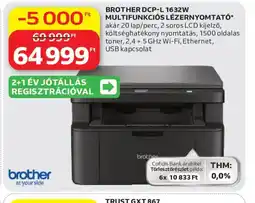Auchan BROTHER DCP-L 1632W LÉZERNYOMTAT ajánlat