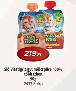 Real Si Vitatigris gyümölcspüré ajánlat