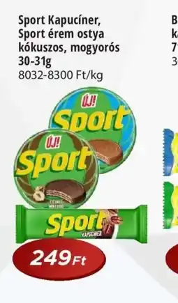 Real Sport Kapucíner és ostya ajánlat