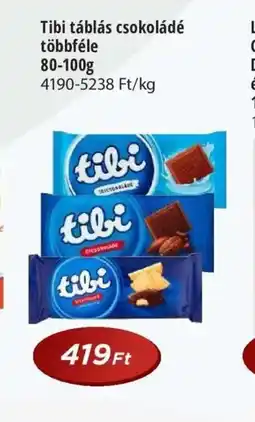 Real Tibi táblás csokoládé ajánlat