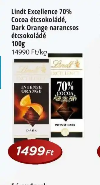 Lindt Excellence étcsokoládé