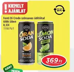 Real FONTI DI CRODO szénsavas üdítőital ajánlat