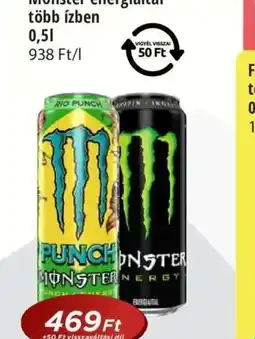 Real Monster energiaital ajánlat