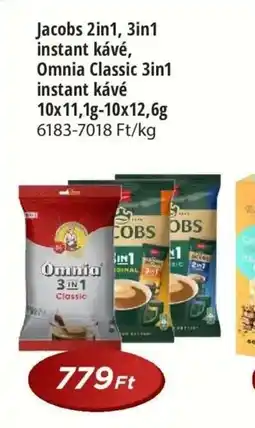 Real Jacobs, Omnia instant kávé ajánlat