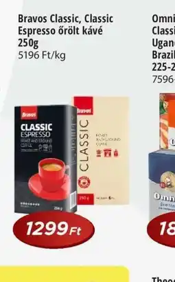 Real Bravos őrölt kávé ajánlat