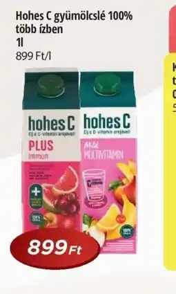 Real Hohes C gyümölcslé ajánlat