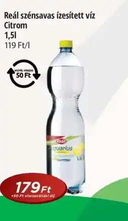 Real Reál szénsavas víz Citrom ajánlat