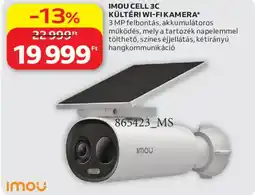 Auchan IMOU CELL 3C KÜLTÉRI WI-FI KAMERA ajánlat