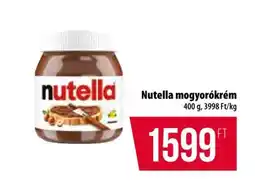 Coop Nutella mogyorókrém ajánlat
