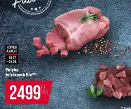Coop Pulyka felsőcomb filé ajánlat