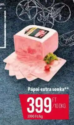 Coop Pápai Extra Sonka ajánlat