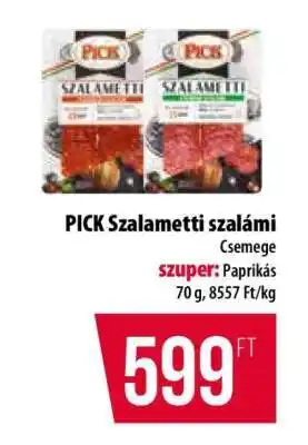 Coop Pick Szalametti szalámi ajánlat