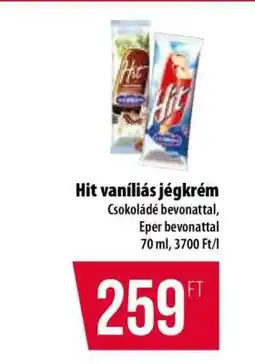 Coop Hit vaníliás jégkrém ajánlat