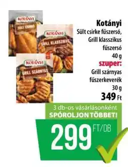 Coop Kotányi Fűszersó ajánlat