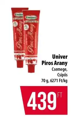 Coop UNIVER Piros Arany ajánlat