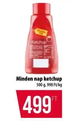 Coop Minden nap ketchup ajánlat