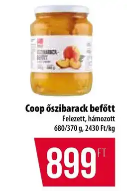 Coop Coop őszibarack befőtt ajánlat