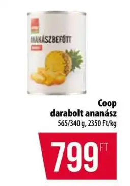Coop Coop darabolt ananász ajánlat