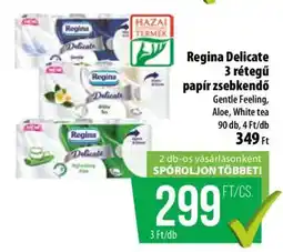 Coop Regina Delicate 3 rétegű papír zsebkendő ajánlat