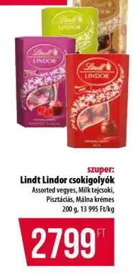 Coop Lindt Lindor csokigolyók ajánlat
