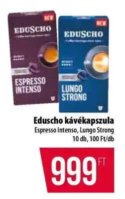 Coop Eduscho kávékapszula ajánlat