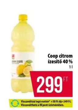 Coop Coop citrom ízesítő 40% ajánlat