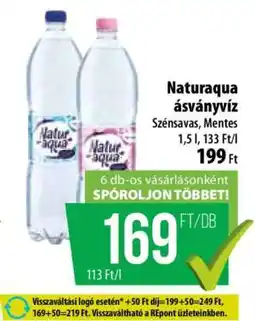 Coop NATURAQUA ÁSVÁNYVÍZ ajánlat