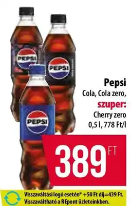 Coop Pepsi ajánlat