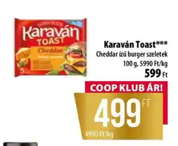 Coop Karaván Toast ajánlat