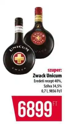 Coop Zwack Unicum ajánlat